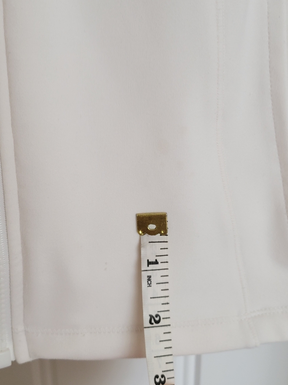 90 Degree By Reflex White Full-Zip Athletic Sweater - Picture 6 of 7
